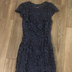 Navy Blue Dress